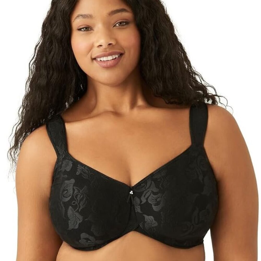 Wacoal Awareness Seamless Full Figure Underwire Bra Smooth Support Invisible 36C - Picture 3 of 8